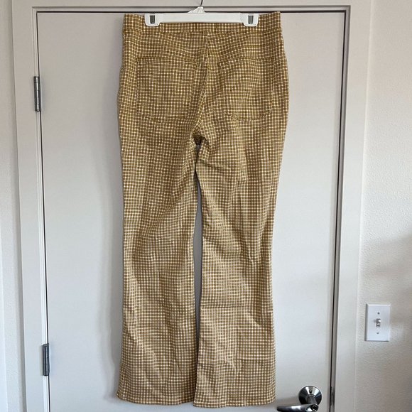 BRAND NEW | Madewell | Pull-On Skinny Flare Jeans in Mini Check - Picture 9 of 10